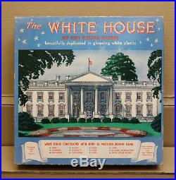 MARX THE WHITE HOUSE with 10 FIGURES, INSTRUCTIONS, PRESIDENTS BOOKLET & CATALOG