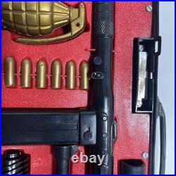 MARX TOYS INTERNATIONAL SECRET AGENT GUN SET Luger Scope Pistol Case ISA 07-11