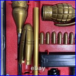 MARX TOYS INTERNATIONAL SECRET AGENT GUN SET Luger Scope Pistol Case ISA 07-11