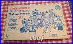 MARX TOYS King Arthurs Castle 4800 Playset In Box Medieval Play Set
