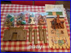 MARX TOYS King Arthurs Castle 4800 Playset In Box Medieval Play Set