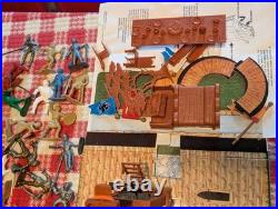 MARX TOYS King Arthurs Castle 4800 Playset In Box Medieval Play Set