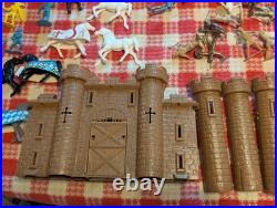 MARX TOYS King Arthurs Castle 4800 Playset In Box Medieval Play Set