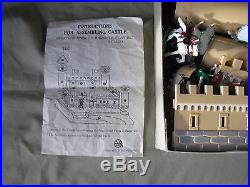 Marx Vintage Knights & Castle Miniature Playset