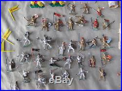 Marx Vintage Knights & Castle Miniature Playset