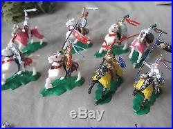 Marx Vintage Knights & Castle Miniature Playset