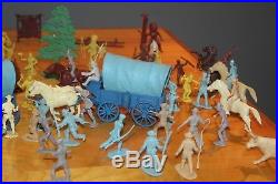 MARX WAGON TRAIN PARTIAL SET Vintage 1950's