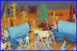 MARX WAGON TRAIN PARTIAL SET Vintage 1950's