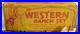 MARX WESTERN RANCH PLAY SET TOY 1950s BOXED