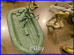 MARX WWII Battleground Playset #4113 Complete with Box & Add-Ons & 1960s soldiers