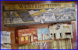 MARX Western Town # 4229 Examine Accessories For Completeness