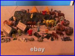 MARX miniature Ten Commandments playset 30mm figures vintage 1960s PLEASE READ