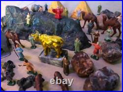 MARX miniature Ten Commandments playset 30mm figures vintage 1960s PLEASE READ