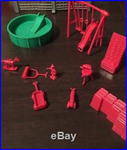 MARX toys-1962 Sears Store Play Set-Near Complete-Very Rare-HTF-playset