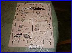 MEGO/MARX Battleground 8052 playset 100% complete