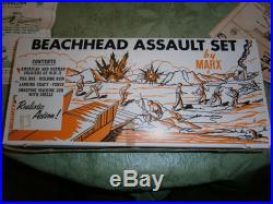 Marx 0641 BEACHHEAD ASSAULT playset