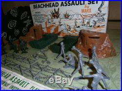 Marx 0641 BEACHHEAD ASSAULT playset