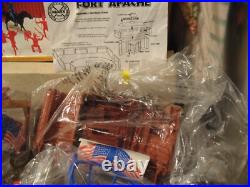 Marx 1402 Fort Apache Western Play Set, NIB