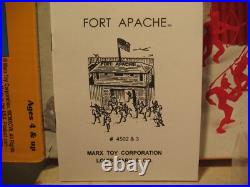 Marx 1402 Fort Apache Western Play Set, NIB
