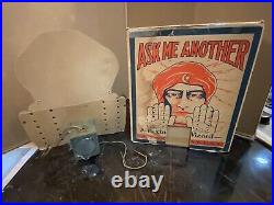 Marx 1928 Ask Me Another The Electric Wizard In Original Box