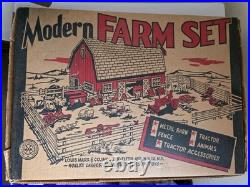 Marx 1950s Farm Set Compleate In original Box