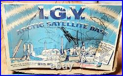 Marx 1958 IGY Arctic Satellite Base Set & Original Box Series 1000