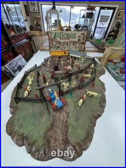 Marx 1960 The Rifleman Ranch#3998 Playset