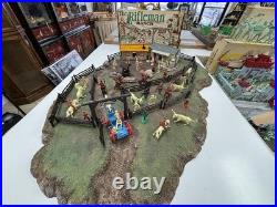 Marx 1960 The Rifleman Ranch#3998 Playset