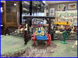 Marx 1960 The Rifleman Ranch#3998 Playset