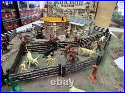 Marx 1960 The Rifleman Ranch#3998 Playset