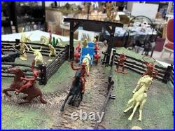 Marx 1960 The Rifleman Ranch#3998 Playset