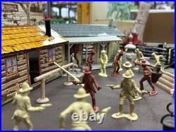 Marx 1960 The Rifleman Ranch#3998 Playset