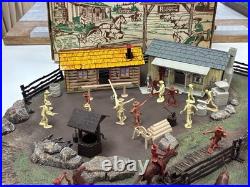 Marx 1960 The Rifleman Ranch#3998 Playset Marx 1960 The Rifleman Ranch#3998 Playset