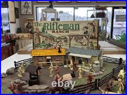 Marx 1960 The Rifleman Ranch#3998 Playset Marx 1960 The Rifleman Ranch#3998 Playset