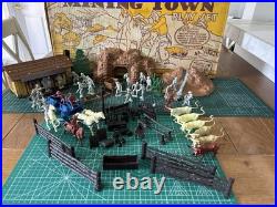 Marx 1960 Western Mining Town #4265, Near Complete
