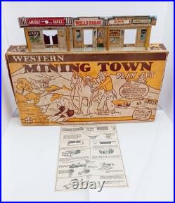 Marx 1960 Western Mining Town #4265, Near Complete