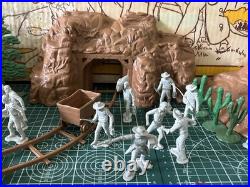 Marx 1960 Western Mining Town #4265, Near Complete