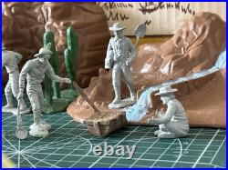Marx 1960 Western Mining Town #4265, Near Complete