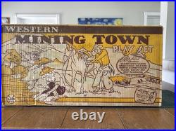 Marx 1960 Western Mining Town #4265, Near Complete