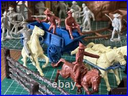 Marx 1960 Western Mining Town #4265, Near Complete
