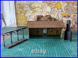 Marx 1960 Western Mining Town #4265, Near Complete