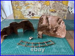 Marx 1960 Western Mining Town #4265, Near Complete
