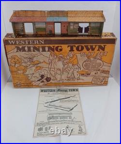 Marx 1960 Western Mining Town #4265, Near Complete