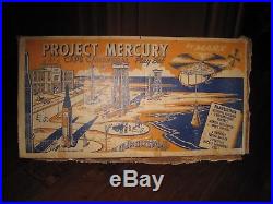 Marx 1960's Project Mercury-Cape Canaveral Play Set withBox