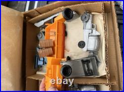 Marx 1960s Construction Camp set partial very Clean NO Bldg 10 vehicles & people