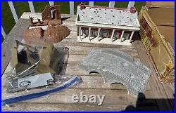 Marx 1961 Giant Battle of the Blue and Gray civil war playset box