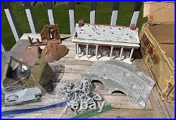 Marx 1961 Giant Battle of the Blue and Gray civil war playset box