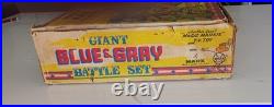 Marx 1961 Giant Blue And Gray Near Complete