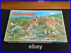 Marx 1971 Prehistoric Play Set 3398 Nearly Complete with Booklet