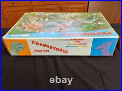 Marx 1971 Prehistoric Play Set 3398 Nearly Complete with Booklet
